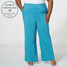 "As Is" WynneCollection Occasion Crepe Pant