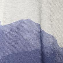 "As Is" WynneCollection Printed Sweater Knit Cardigan