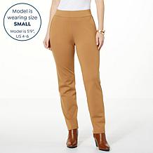"As Is" WynneLayers 360stretch Narrow Pant with Back Seam Detail