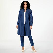"As Is" WynneLayers Chambray Duster