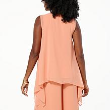 "As Is" WynneLayers Chiffon Overlay Tank
