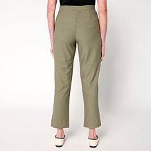 "As Is" WynneLayers Essential Crepe Knit Narrow Leg Ankle Pant