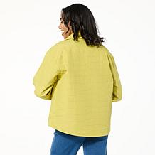 "As Is" WynneLayers Quilted Jacquard Spring Jacket