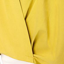 "As Is" WynneLayers Sleeveless Collared Twist Top