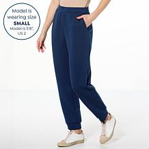 "As Is" WynneLayers Smooth Operator Scuba Knit Slim Jogger