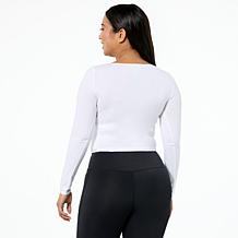 "As Is" Yummie Karlie Long-Sleeve Shaping Top