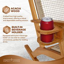 Aspect Living Vega Natural Stain Outdoor Rocking Chair
