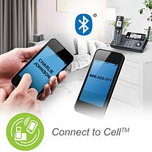 AT&T 5-piece Cordless Handset with Connect to Cell & Smart Call Block