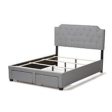 Aubrianne Fabric Upholstered Queen Storage Bed