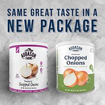 Augason Farms 1lb 7oz Dehydrated Chopped Onions - 217 Servings