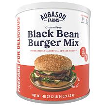 Augason Farms 46oz Black Bean Burger Mix - 38 Servings