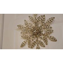 august & leo 18" LED Jeweled Snowflake