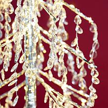 august & leo 3' LED Acrylic Crystal Tree