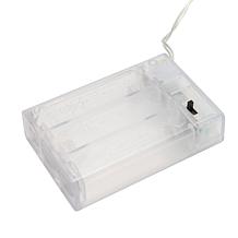 august & leo 6' Acrylic Jewel Butterfly Light Strand with Timer