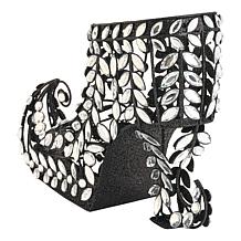 august & leo 7.5" Jeweled Witch Boot