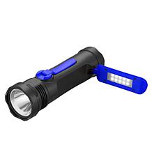 Azpen 8-in-1 Solar Flashlight, AM/FM Weather Radio & Power Bank