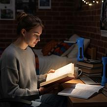 Azpen 8-in-1 Solar Flashlight, AM/FM Weather Radio & Power Bank