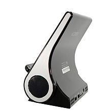 Azpen DockAll 15W Fast Wireless Charging Sound Hub w/Bluetooth Speaker
