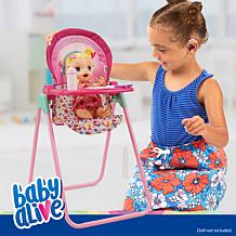 Baby Alive: Doll Highchair Set - 6pc, Fits Dolls Up to 24"