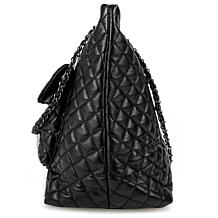 Badgley Mischka Diana Vegan Leather Tote Weekender Travel Bag