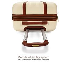 Badgley Mischka Mia 3-Piece Expandable Retro Luggage Set