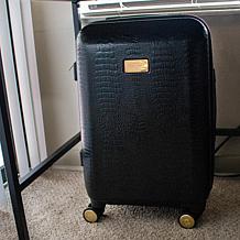 Badgley Mischka Snakeskin 3-Piece Expandable Luggage Set