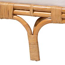bali and pari Aiko Rattan Daybed with Cushion