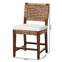 bali and pari Alise Seagrass Dining Chair