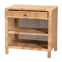 bali & pari Bella Modern Bohemian 1-Drawer Console Table
