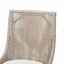 bali and pari Bella Rattan Dining Chair with Cushion