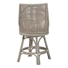 bali and pari Bella Swivel Counter Stool with Cushion