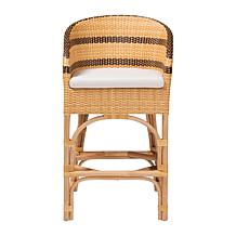 bali and pari Elma Rattan Counter-Height Chair