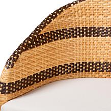 bali and pari Elma Rattan Counter-Height Chair