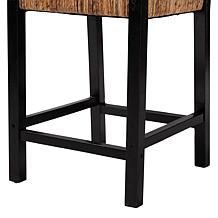 bali and pari Raniya Seagrass Counter Stool Set of 2