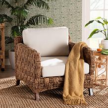 bali & pari Vevina Modern Bohemian Arm Chair