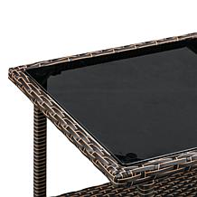 Balkene Home Ashville 4-piece Wicker Patio Set