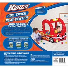 Banzai Rescue Fire Team Play Center Ball Pit with 20 Balls