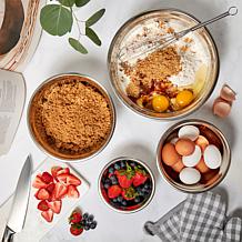 Basic Essentials Stainless Steel Mixing Bowls - Set of 4
