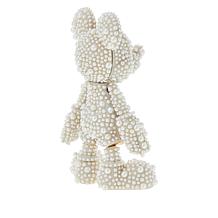 BAUBLEBAR Disney Mickey Mouse Simulated Pearl Bag Charm