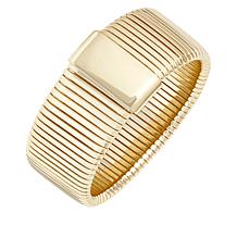 BAUBLEBAR Misty Goldtone Snake Chain Stretch Bracelet