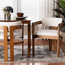 Baxton Studio Carice Boucle Dining Chair