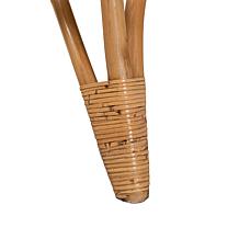 Baxton Studio Earvin Modern Bohemian Rattan 2-Piece Set