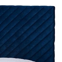 Baxton Studio Fabrico Contemporary Fabric King Size Platform Bed