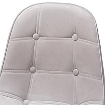 Baxton Studio Kabira Contemporary Fabric and Metal Swivel Office Chair
