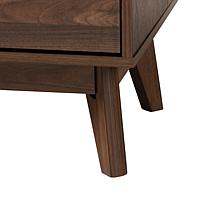 Baxton Studio Lena Mid Century Finished Wood 3 Piece Storage Set