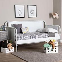 Baxton Studio Lucera Bobbin Mid-Century Inspired Daybed - Black Twin