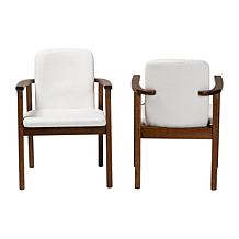 Baxton Studio Miyagi Dining Chair Set of 2