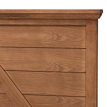 Baxton Studio Yorick Classic Wood Queen Size Headboard