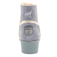 BEARPAW® Adalee Faux Fur-Trimmed Suede Boot w/Rain & Stain Repellent