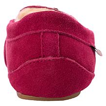 BEARPAW® Belinda Suede Moccasin with Rain Repellent